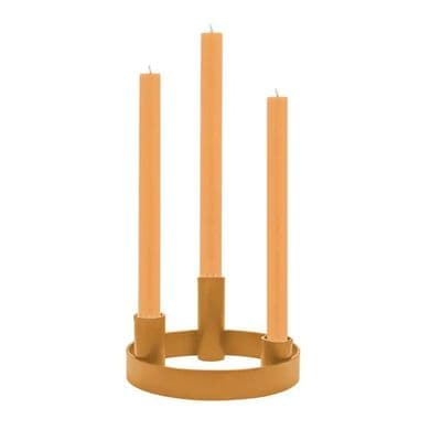 Round Metal Candelabra Marigold