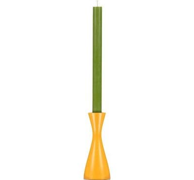 Saffron Yellow Candle Holder - Medium