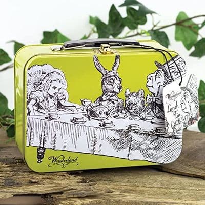 SECONDS Alice in Wonderland, Metal Lunch/Storage Tin