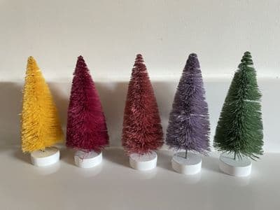Set of 5 soft bristle tree set