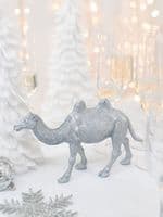 Silver Camel Table Top Decoration