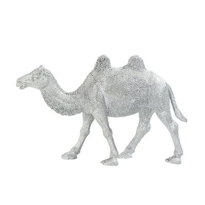 Silver Camel Table Top Decoration