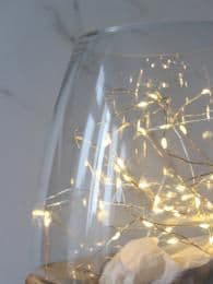 Silver Wire Fairy Lights, 3.9 metres