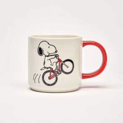 Snoopy and Friends 'Born to Ride' Mug