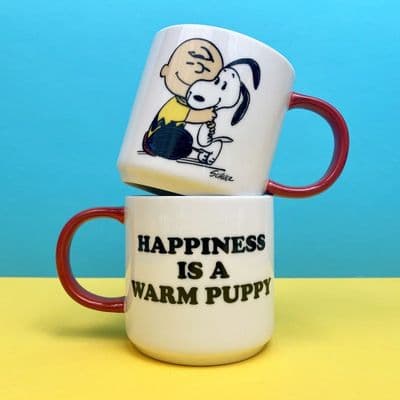 Snoopy and Friends, 'Happiness is a Warm Puppy' Mug