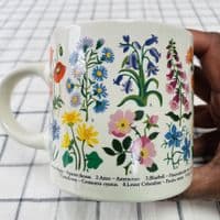 Summer Wildflower Study Mug