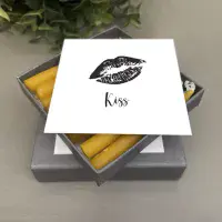 Twenty Minute Mindful  Beeswax Candle Set, Kissing Candles