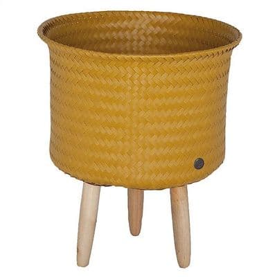 Up Mid Storage Basket/Planter - Mustard