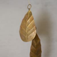 Vintage Gold Leaf  Garland. 150cm