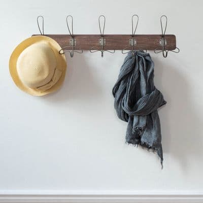Vintage Style Coat Rack/Hooks