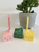 Wee Candle Bothy/House -  Yellow