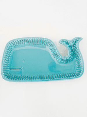 Whale Dish, Blue