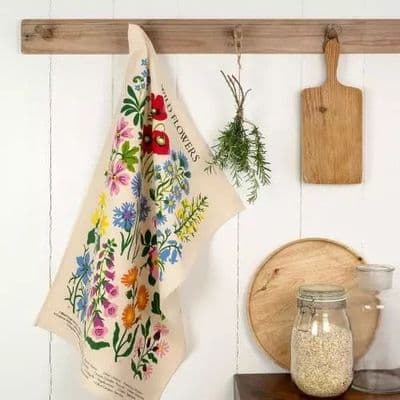 Wildflowers Tea Towel