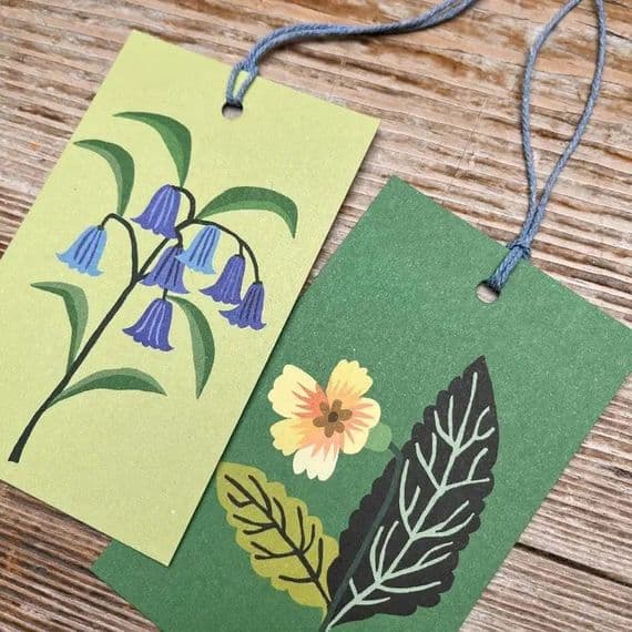 Woodland Gift Tags by Brie Harrison,  Pack of 6