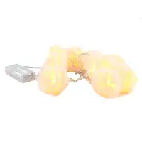 10 Feather Trim Ball LED Light String With Timer Function | Dannells