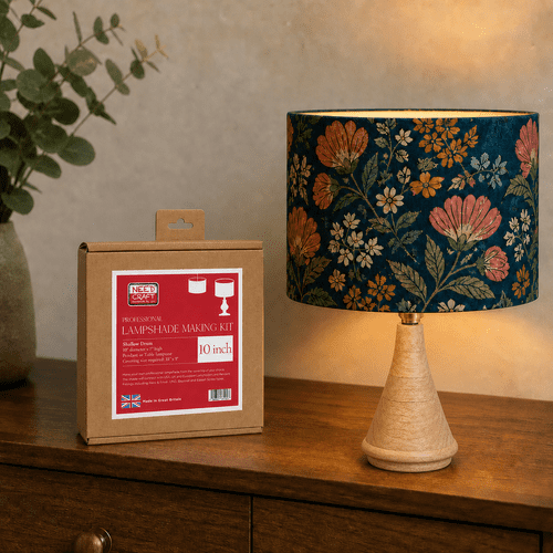 10" Inch Shallow Drum - Lampshade Making Kit