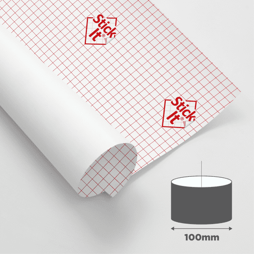 100mm Diameter - Self Adhesive Panel - 334mm Length