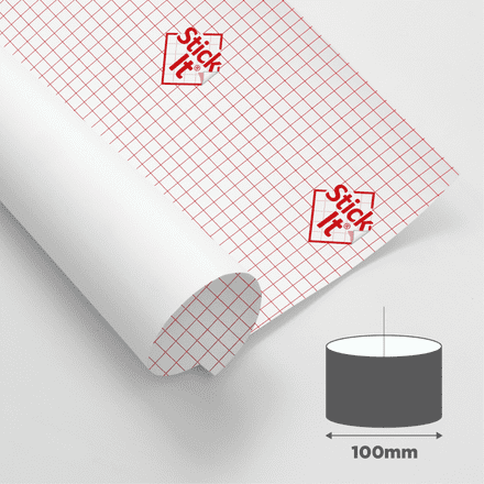 100mm Diameter - Self Adhesive Panels