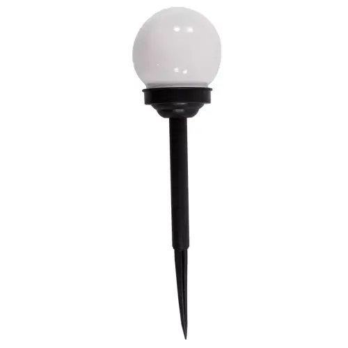 10cm Solar Powered Outdoor Globe Stake Light