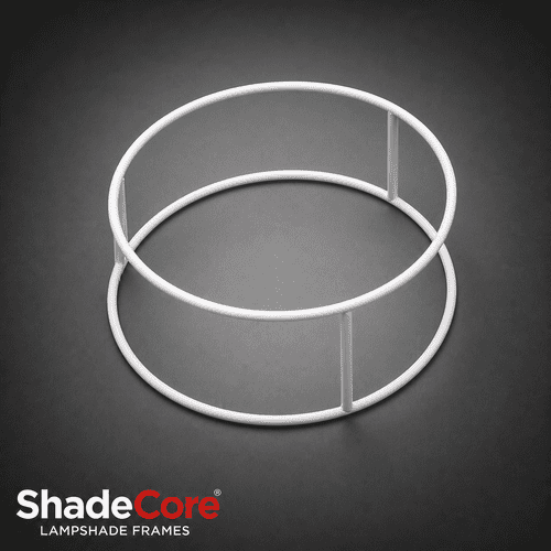 12.5cm Duplex Top Circular Lampshade Ring