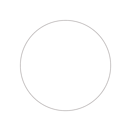 12.5cm Lampshade Metal Ring / Hoop