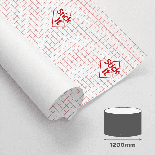 1200mm Diameter - Self Adhesive Panel- EXTRA RIGID - 3800mm length
