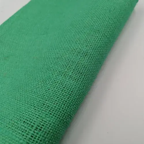 Marine Green Hessian Fabric | 120cm Width