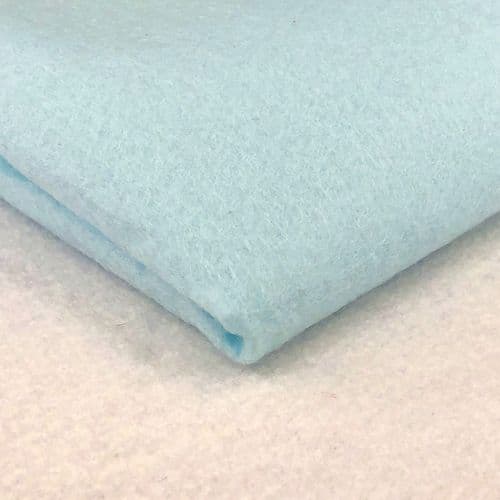 150cm  Fabulous Felt Fabric - Pastel Blue ID: 5899