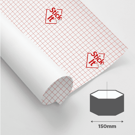 150mm Hexagon Lampshade Self-Adhesive Panel