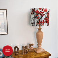 15cm Diameter x 15cm High - Digital Textile Print for Drum Lampshade
