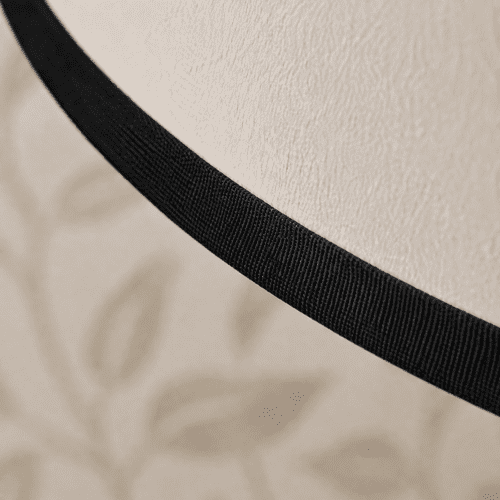 19mm Lampshade Self-Adhesive Textile Tape - Black 35