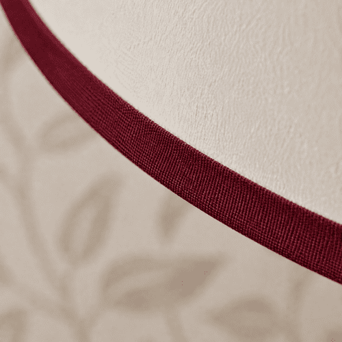 19mm Lampshade Self-Adhesive Textile Tape - Burgundy 914