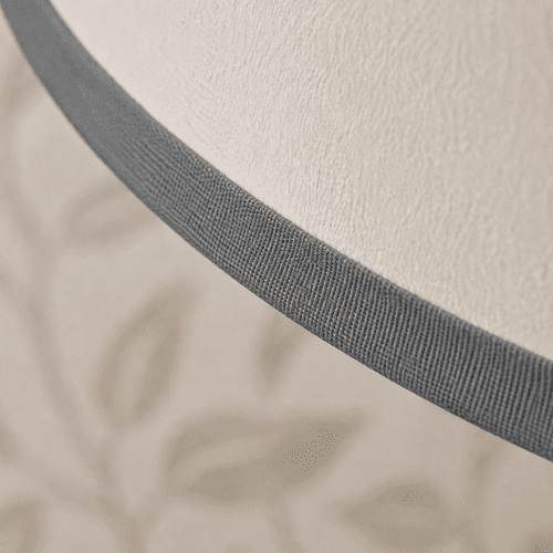 19mm Lampshade Self-Adhesive Textile Tape - Dark Grey 30