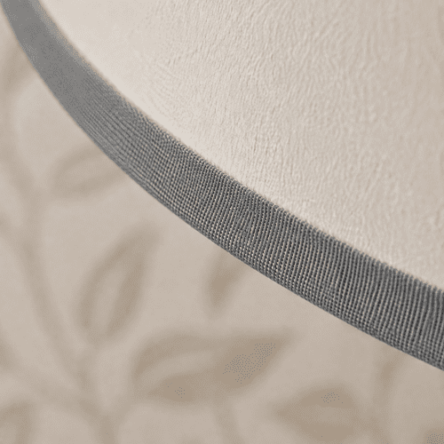 19mm Lampshade Self-Adhesive Textile Tape - Mid Grey 25