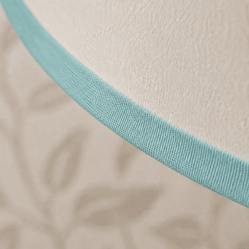 19mm Lampshade Self-Adhesive Textile Tape - Pale Turquoise 39