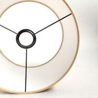 20cm Black Lampshade Ringset
