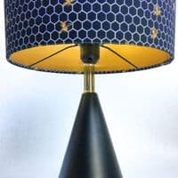 20cm Black Lampshade Ringset