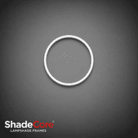 20cm Circular Lampshade Ring Set