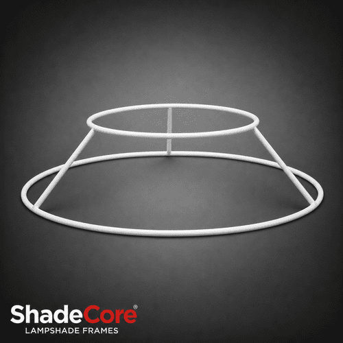 20cm Duplex Top Circular Lampshade Ring
