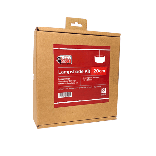 20cm Hexagon  Lampshade Making Kit