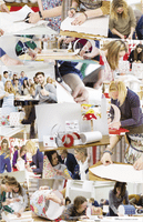 20cm Lampshade Workshop Pack  -  50 Drum Lampshades