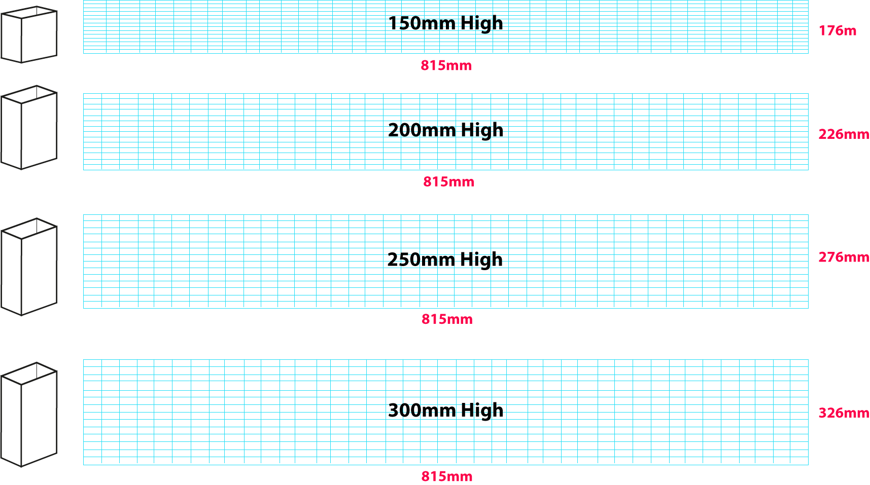 20cm Square Lampshade Frame Set