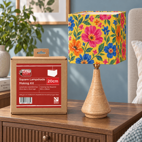 20cm Square Lampshade Making Kit