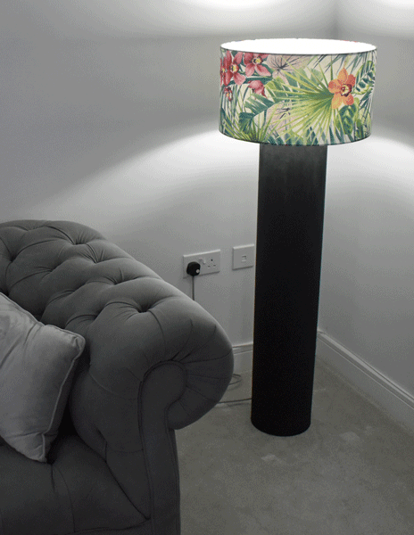 20cm x 100cm High - Floor Lamp Base Making Kit