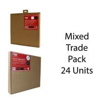 24 x Clock Making Kits - Mixed -  30cm Trade Pack