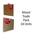 24 x Clock Making Kits - Mixed -  30cm Trade Pack