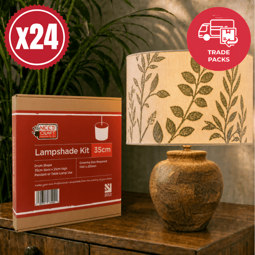 24 x Lampshade Making Kit Drum 35cm