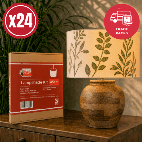 24 x Lampshade Making Kit Drum 45cm