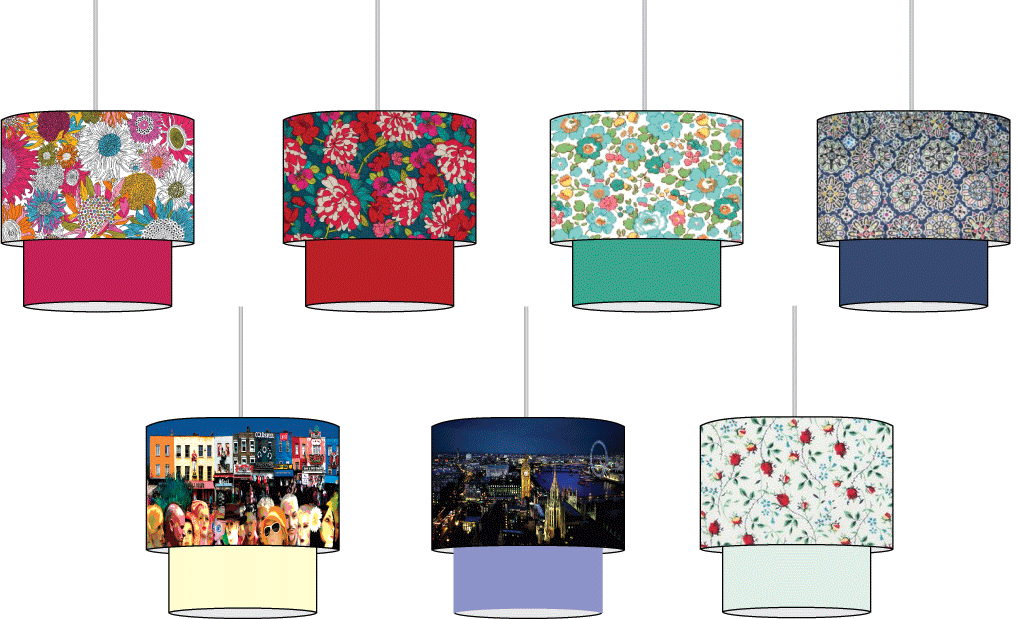 24 x  Lampshade Making Kit Tiered 40cm / 30cm