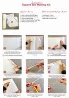 24 x Rounded Square Bin Making Kits - Trade Pack